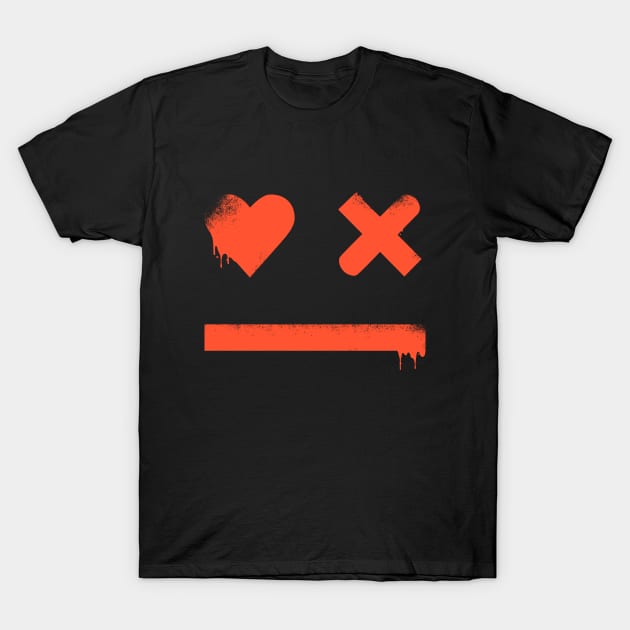 Love Death Robots Inspired LDR Face T-Shirt by teresacold